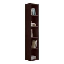 Estante Para Livros com 4 Prateleiras 33cm Julia Castanho - Montanaris Decor