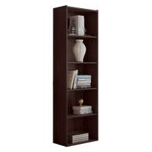 Estante Para Livros com 4 Prateleiras 60cm Julia Castanho - Montanaris Decor