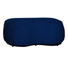 Puff Decorativo Beatriz Veludo Azul Marinho - Montanaris Decor