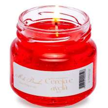 Vela Aromática Geleia de Frutas Perfumada Mels Brushes 85g Cereja e Avelã