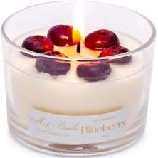 Vela Aromática Perfumada Mels Brushes 100g Blueberry