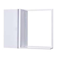 Armário para Banheiro com Espelho Branco Barra Vertical