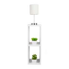 Mesa de Cabeceira Branca Cama Solteiro Quarto Sala Diamante 20cm