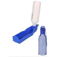 Bebedouro Portátil Pet para Viagens e Passeios 500ml Azul