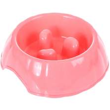 Comedouro Tigela Alimentação Lenta 18x5,5cm 350ml Rosa