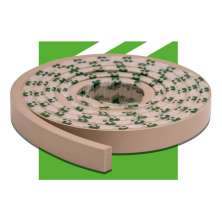 Eva Rodape Acabamento Ripado Laminado 2,5m - Play Creme