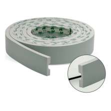 Eva Rodape Acabamento Ripado Laminado 2,5m - Play Verde-passa fio