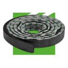 Eva Rodape Acabamento Ripado Laminado 2,5m - Urban Black