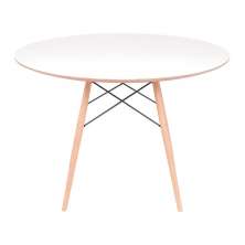 Mesa Eames Eiffel Redonda 100cm - Branca