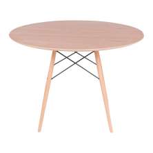 Mesa Eames Eiffel Redonda 110cm - Freijó