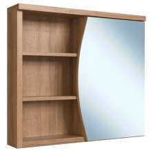 Armário Espelheira Com Porta e Nicho 70 cm ES9680 Mell FAEM