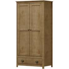 Armario 2 Pt 1 Gv Madeira Maciça 91 cm 9103 Freijo Milani Store