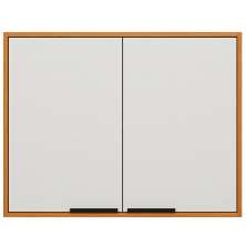 Armario Aereo 2 Portas 80 cm 12638 Raven Freijo Off White PLN