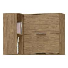 Armario Aereo Canto Reto MDF 98 cm Tosc AT004 Freijo Freijo MXM