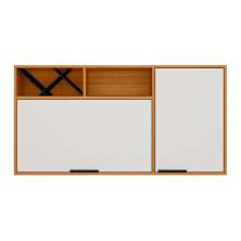 Armario Aereo Nicho 2P 120 cm 12637 Raven Freijo Off White PLN