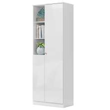 Armario Multiuso 181 cm MDP 2 Portas LIN MU001 Branco MXM