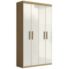 Armario Multiuso Duplo 4 Portas 2000194 Atacama Off White ARMoveis