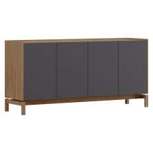 Balcao Buffet 4 Portas 1 Gaveta 165 cm 2155 Tauari Concret Milani Store
