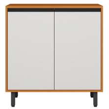 Balcao Com Tampo 2 Portas 80 cm 12639 Raven Freijo Off White PLN