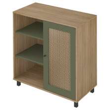 Buffet Aparador 1 Porta 80 cm 4535 Carvalho Menta ARLY