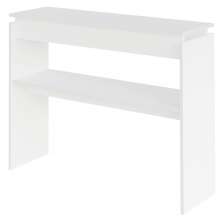 Buffet Aparador 1 Prateleira 100 Cm Branco ARLY