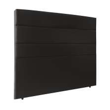 Cabeceira Queen 160cm Bia Suede Preto ID Milani Store
