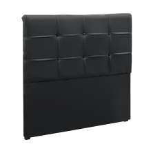 Cabeceira Solteiro 90cm Daiana Corano Preto ID Milani Store