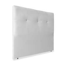 Cabeceira Solteiro 90cm Sofia Corano Branco ID Milani Store