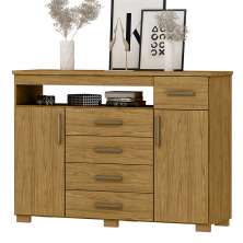 Comoda 5 Gavetas 2 Portas 152 cm OLS CO008 Marrocos MXM
