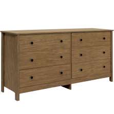 Comoda Para Quarto 6 Gavetas 146 cm DM221 Diamond Dtall