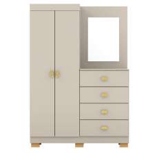 Comoda Roupeiro Espelho 120 cm 2 Portas 20034 Fend VLR