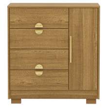 Comoda Sapateira 4 Gavetas 1P 93 cm 20033 Nature VLR