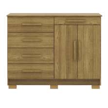 Comoda Sapateira 5G 2P 122 cm SIRI 20019 Nature VLR