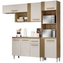 Cozinha Compacta Com Balcao 2001910x0310 Off White Atacama ARMoveis