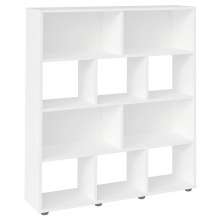 Estante Livreiro 10 Nichos 109X91 cm Branco ARLY