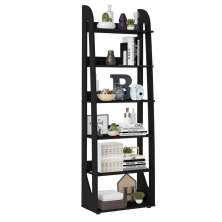 Estante Livreiro 7 Prateleiras 183X60 cm Preto Fosco ARLY