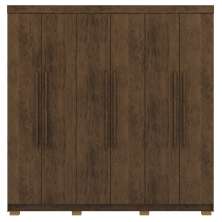 Guarda Roupa Casal 6 Portas 2G 218 cm 10037 Imbuia VLR