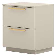 Mesa De Cabeceira 2 Gavetas 50 cm DUB 50019 Fendi VLR