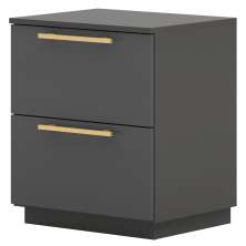 Mesa De Cabeceira 2 Gavetas 50cm DUB 50019 Alasca VLR