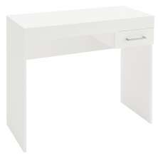Mesa Escrivaninha 1 Gaveta 91X73 cm Branco ARLY