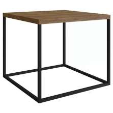 Mesa Lateral Cube Preto Vermont Milani Store