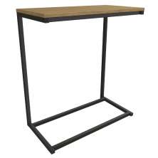 Mesa de Apoio Lateral 68 cm LI025 Freijo Preto Fosco KPB