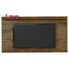 Painel Suspenso Para TV 60 Pol 1 Prateleira 180 cm Pinho ARLY