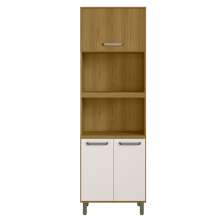 Paneleiro Torre Quente 228x70 cm Cria J00155 Freijo Off White PLN