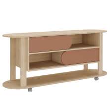 Rack Bancada Para Tv 65 Pol 150 cm 4618 Naturale Terracota ARLY