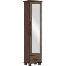 Sapateira 1 Porta Espelho Madeira Maciça 194x47 cm 2255 Cafe Milani Store