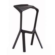 Banqueta Alta Miura - Polipropileno - Preto