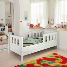 Cama Juvenil com Proteção Essenza Branca
