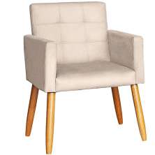 Cadeira Poltrona Conforto Para Escritório Sala Luxo MOBLAN decor