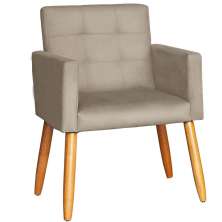 Cadeira Poltrona Conforto Para Escritório Sala Luxo MOBLAN decor